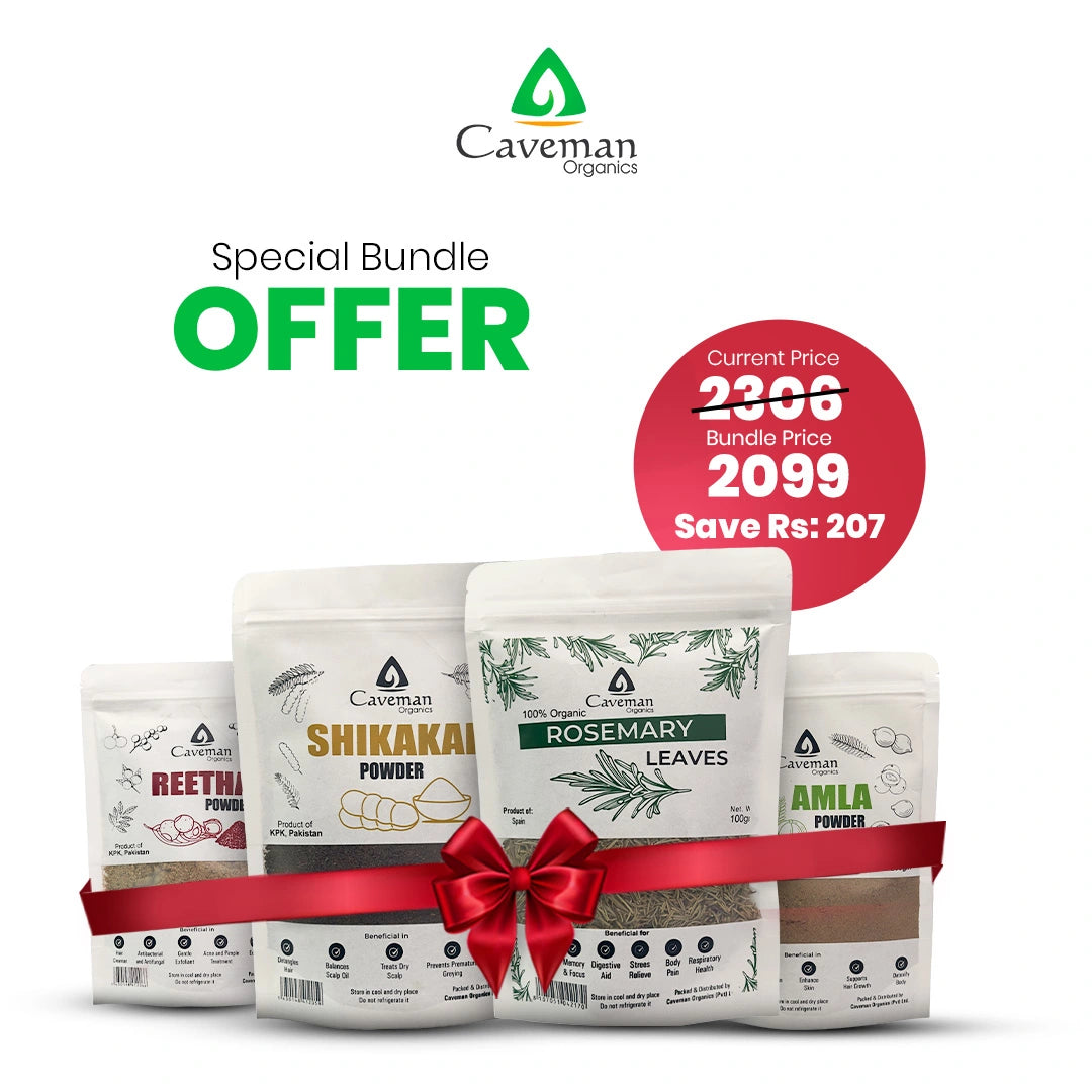 Ultimate Hair Care Bundle – Reetha, Shikakai, Amla & Rosemary