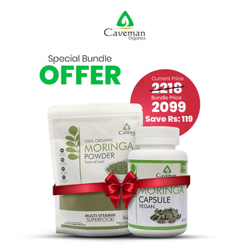 Unlock Your Body’s Natural Power – Moringa Special Bundle (Powder + Capsules)